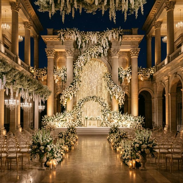 Luxury Wedding Stage